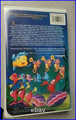 Original Walt Disney The Little Mermaid Black Diamond Banned Cover Vhs 1990