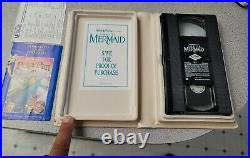 Original Walt Disney The Little Mermaid Black Diamond Banned Cover Vhs 1990
