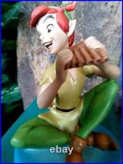 PETER PAN WDCC FOREVER YOUNG DISNEY FIGURINE, Brand New, MIB withlitho and COA