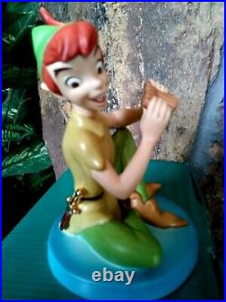 PETER PAN WDCC FOREVER YOUNG DISNEY FIGURINE, Brand New, MIB withlitho and COA