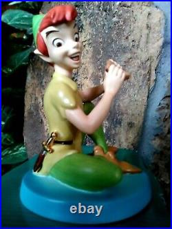 PETER PAN WDCC FOREVER YOUNG DISNEY FIGURINE, Brand New, MIB withlitho and COA
