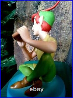 PETER PAN WDCC FOREVER YOUNG DISNEY FIGURINE, Brand New, MIB withlitho and COA