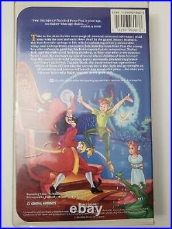 PETER PAN Walt Disney Black Diamond Edition The Classics Collection VHS Tape