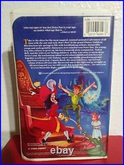 Peter Pan (VHS, 1990) A Walt Disney Movie Classic VHS Tape with original case