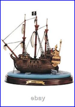 Peter Pan's WDCC Captain Hook's Ship Jolly Roger Enchanted Places