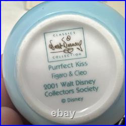 Purrfect Kiss Figaro & Cleo Pinocchio Walt Disney Classics Collection 1210007