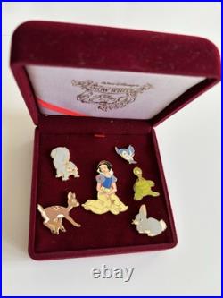 RARE 2000 Walt Disney Classic Collections Snow White 6 pin Boxed Set LE 300