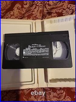 RARE 3 Walt Disney's 1 Beauty and The Beast VHS 1992 Black Diamond Classic EUC