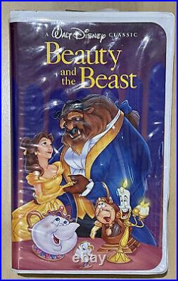 RARE Black Diamond Classic? Walt Disney's Beauty And The Beast #1325 VHS Tape