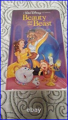 RARE Black Diamond Classic Walt Disney's Beauty And The Beast VHS