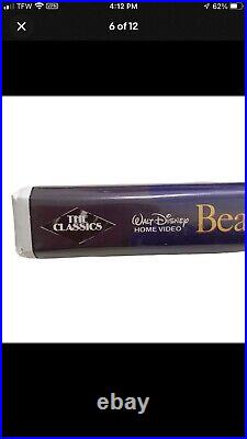 RARE Black Diamond Classic Walt Disney's Beauty And The Beast VHS Sealed