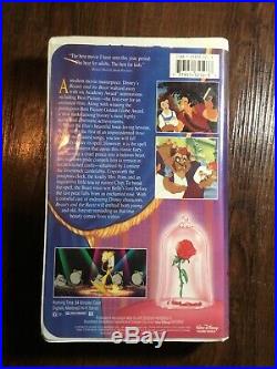 RARE Black Diamond Classic Walt Disney's Beauty And The Beast VHS Tape