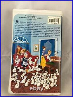 RARE? Black Diamond Classics 101 Dalmatians Walt Disney (VHS, 1992) #1263