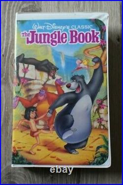 RARE Black Diamond Edition Walt Disney Classic The Jungle Book (1991) VHS