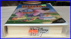RARE Dumbo Black Diamond Walt Disney Classic VHS Clamshell NEW Factory Sealed