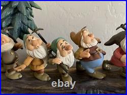 RARE Large WDCC SNOW WHITE Heigh-Ho! LE Signature Series 47/750