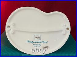 RARE NOS WALT DISNEY CLASSIC COLLECTION SITTING PRETTY BEAUTY & BEAST withO. B