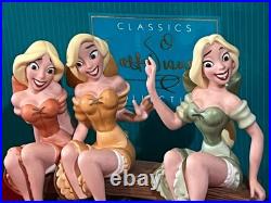 RARE NOS WALT DISNEY CLASSIC COLLECTION SITTING PRETTY BEAUTY & BEAST withO. B