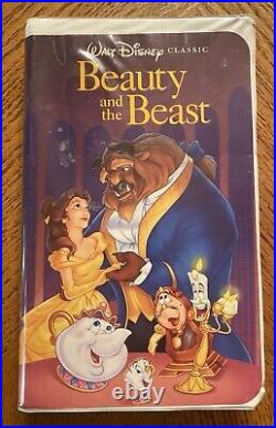 RARE VINTAGE Walt Disney Classic Beauty and The Beast VHS