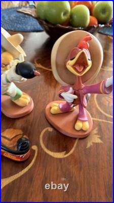 RARE Vtg Walt Disney Classics Collection, THE THREE CABALLEROS Figurines set