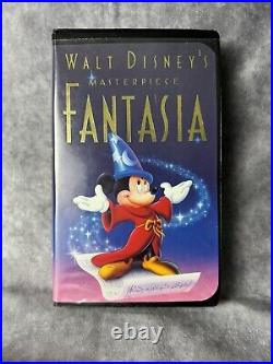 RARE WALT DISNEY VHS Tape Walt Disney's Masterpiece FANTASIA in VHS 1991 Rare