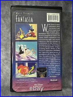 RARE WALT DISNEY VHS Tape Walt Disney's Masterpiece FANTASIA in VHS 1991 Rare