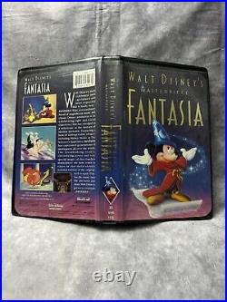 RARE WALT DISNEY VHS Tape Walt Disney's Masterpiece FANTASIA in VHS 1991 Rare