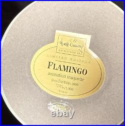 RARE WDCC Flamingo Animation Maquette Fantasia 2000 LE 796 of 1000 COE Box READ