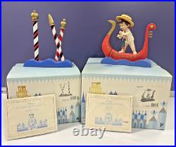 RARE WDCC It's A Small World-Italy-Serenade & Gondolier Poles Box/COA for both