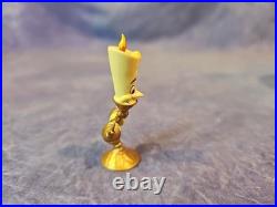 RARE WDCC Lumiere Candlestick Casanova Beauty & The Beast Mini Porcelain So Cute