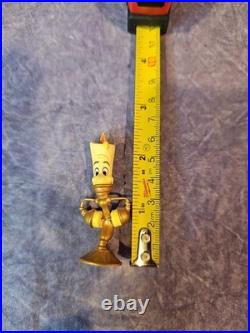 RARE WDCC Lumiere Candlestick Casanova Beauty & The Beast Mini Porcelain So Cute