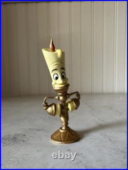 RARE WDCC Lumiere Candlestick Casanova Beauty & The Beast New Mini Porcelain COA