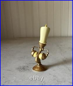 RARE WDCC Lumiere Candlestick Casanova Beauty & The Beast New Mini Porcelain COA