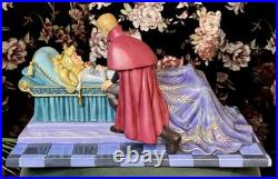 RARE WDCC Sleeping Beauty Love's First Kiss LE 783/1959 BOX/COA REPAIRED