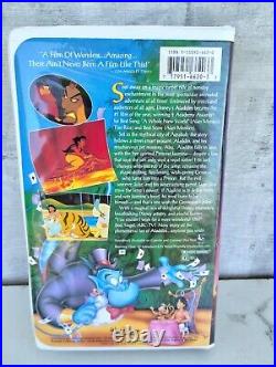 RARE Walt Disney Home Classics Aladdin VHS 1662 Black Diamond Edition