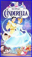 RARE Walt Disney Masterpiece Collection Cinderella 1995 VHS