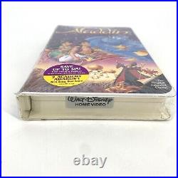 RARE Walt Disney's Aladdin Black Diamond Classic VHS #1662 Sealed NEW