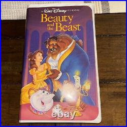 RARE Walt Disney's Beauty and The Beast VHS 1992 Black Diamond Classic