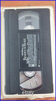 RARE Walt Disney's Beauty and The Beast VHS 1992 Black Diamond Classic