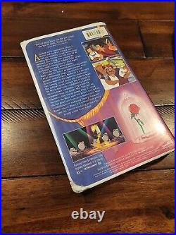 RARE Walt Disney's Beauty and The Beast VHS 1992 Black Diamond Classic