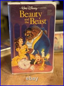 RARE Walt Disney's Beauty and The Beast VHS 1992 Black Diamond Classic 1325 RARE Walt Disney's Beauty and The Beast VHS 1992 Black Diamond Classic 1325