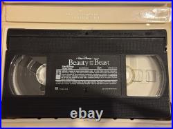 RARE Walt Disney's Beauty and The Beast VHS 1992 Black Diamond Classic 1325 RARE Walt Disney's Beauty and The Beast VHS 1992 Black Diamond Classic 1325