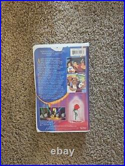 RARE Walt Disney's Beauty and The Beast VHS 1992 Black Diamond Classic EUC