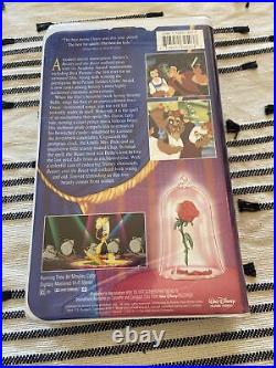 RARE Walt Disney's Beauty and The Beast VHS 1992 Black Diamond Classic EUC