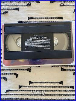 RARE Walt Disney's Beauty and The Beast VHS 1992 Black Diamond Classic EUC