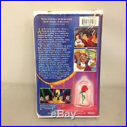 RARE Walt Disney's Beauty and The Beast VHS 1992 Black Diamond Classic LEAD VHS