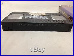 RARE Walt Disney's Beauty and The Beast VHS 1992 Black Diamond Classic LEAD VHS