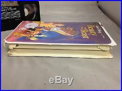 RARE Walt Disney's Beauty and The Beast VHS 1992 Black Diamond Classic LEAD VHS