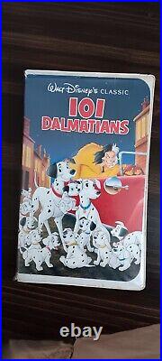 RARE Walt Disney's Classic 101 Dalmatians The Black Diamond Edition? #1263 VHS