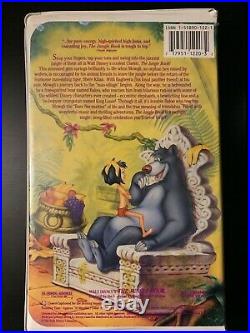 RARE Walt Disney's The Jungle Book Black Diamond VHS